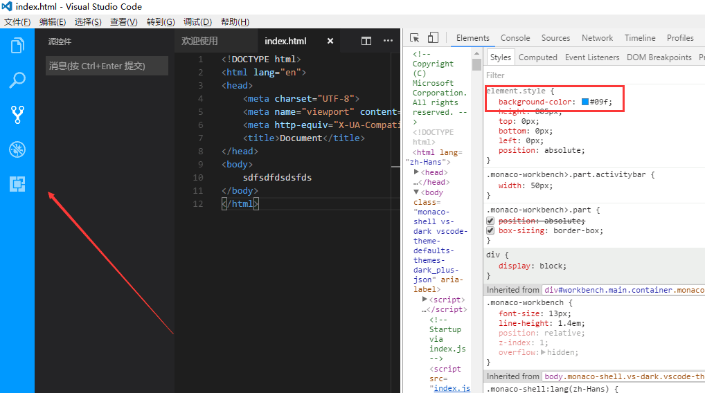 Visual Studio Code 居然是网页版的~~~~~